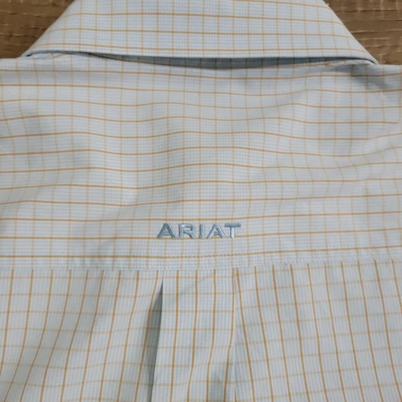 ARIAT Pro Series Men's Pre-owned Button Down Shirt Size XXL - Picture 6 of 6